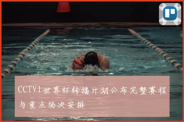 CCTV1世界杯转播计划公布完整赛程与重点场次安排